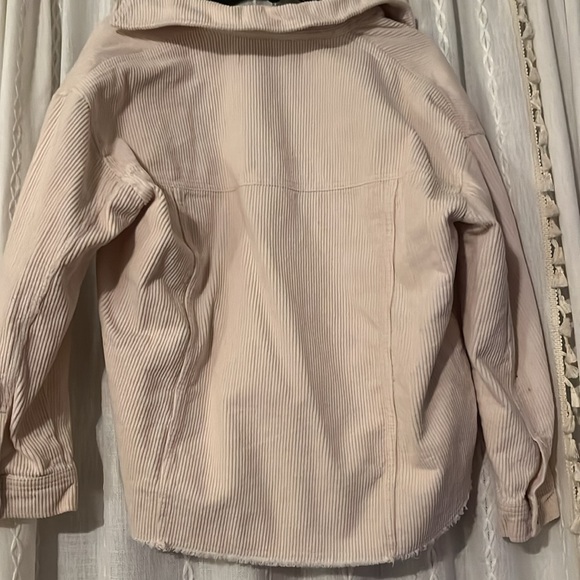 Zara cream corduroy button up jacket - Picture 4 of 4